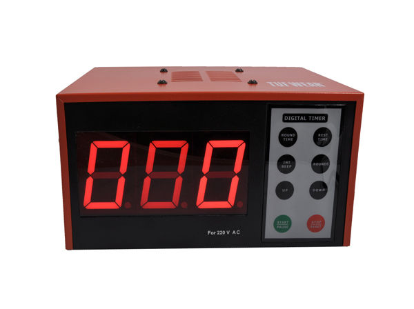 Electronic Boxing and Fitness Gym Timer - 2 and 3 Minute Rounds